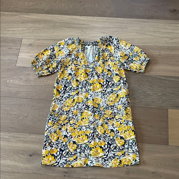 Garnet Hill Amelia 100% Linen Dress Size 4 - Picture 1 of 15